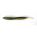 Приманка силиконовая для рыбалки, Taipan Rain Worm, 3,8 дюйма, 8шт/уп, цвет №13 Green pumpkin сhartrease neon